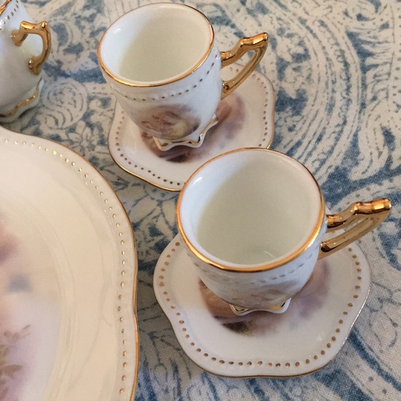 Madonna and Child Tea-Set China set Miniature - Picture 5 of 8